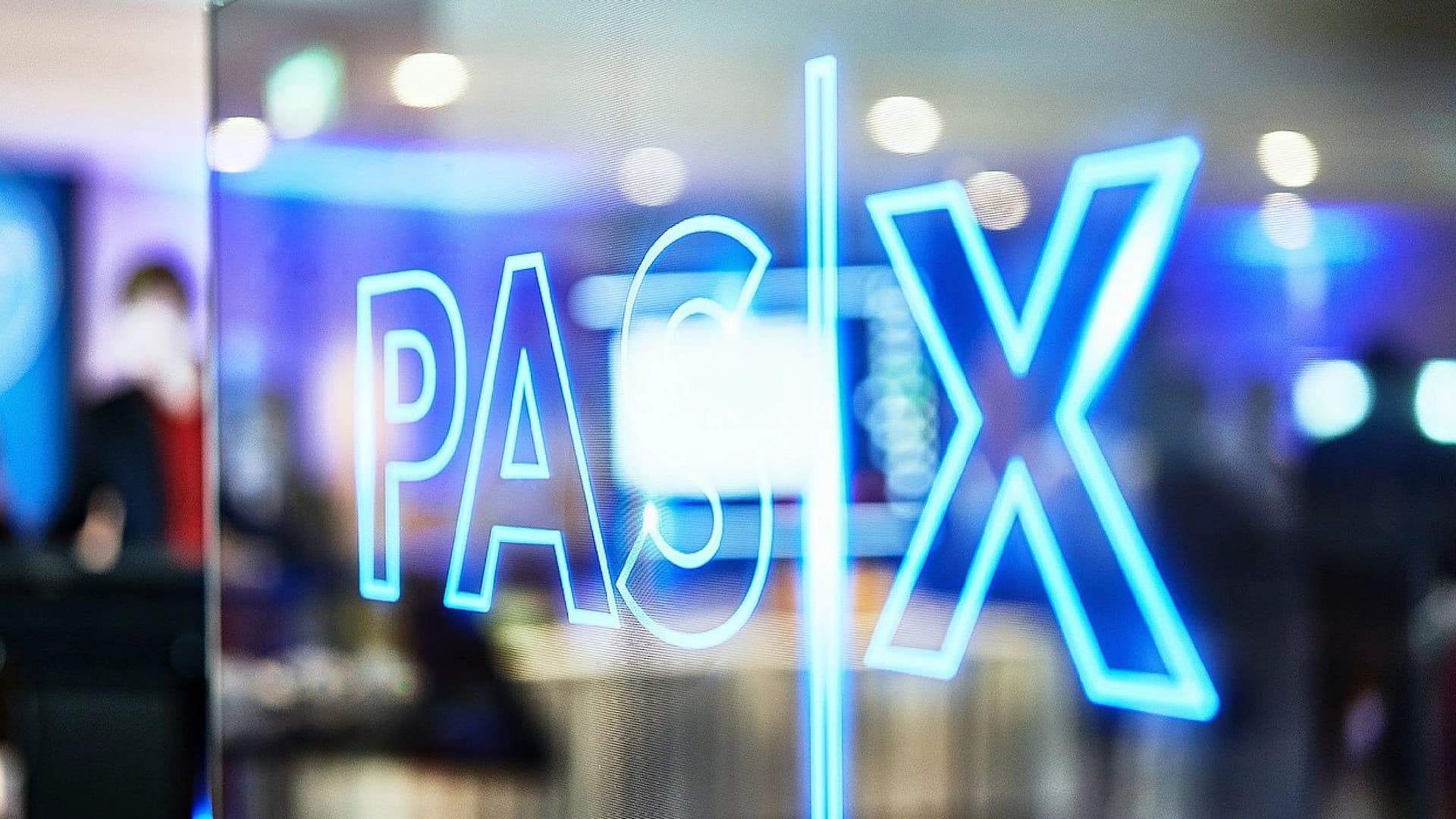 PAS-X highlighted in blue neon