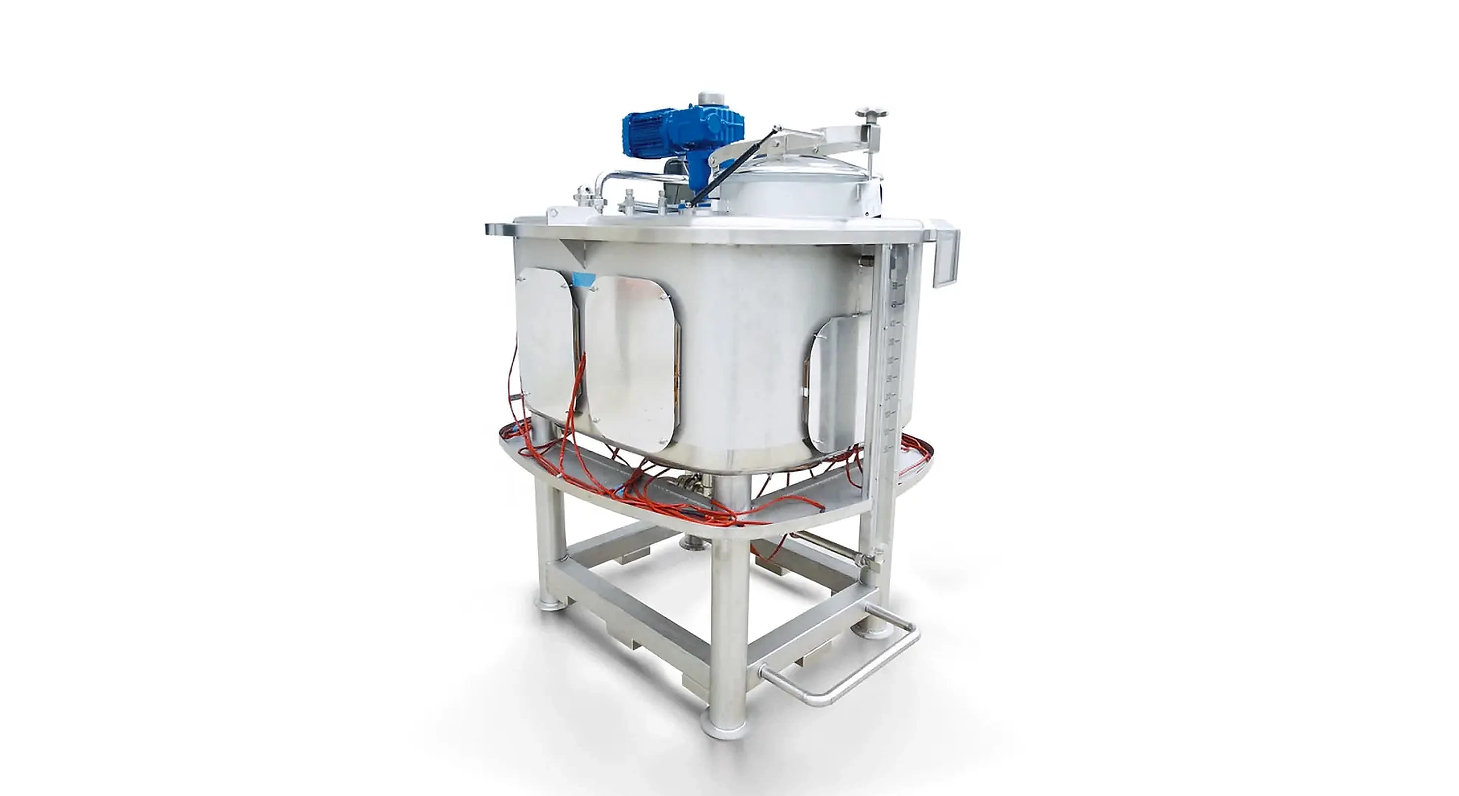Induction heating machine.