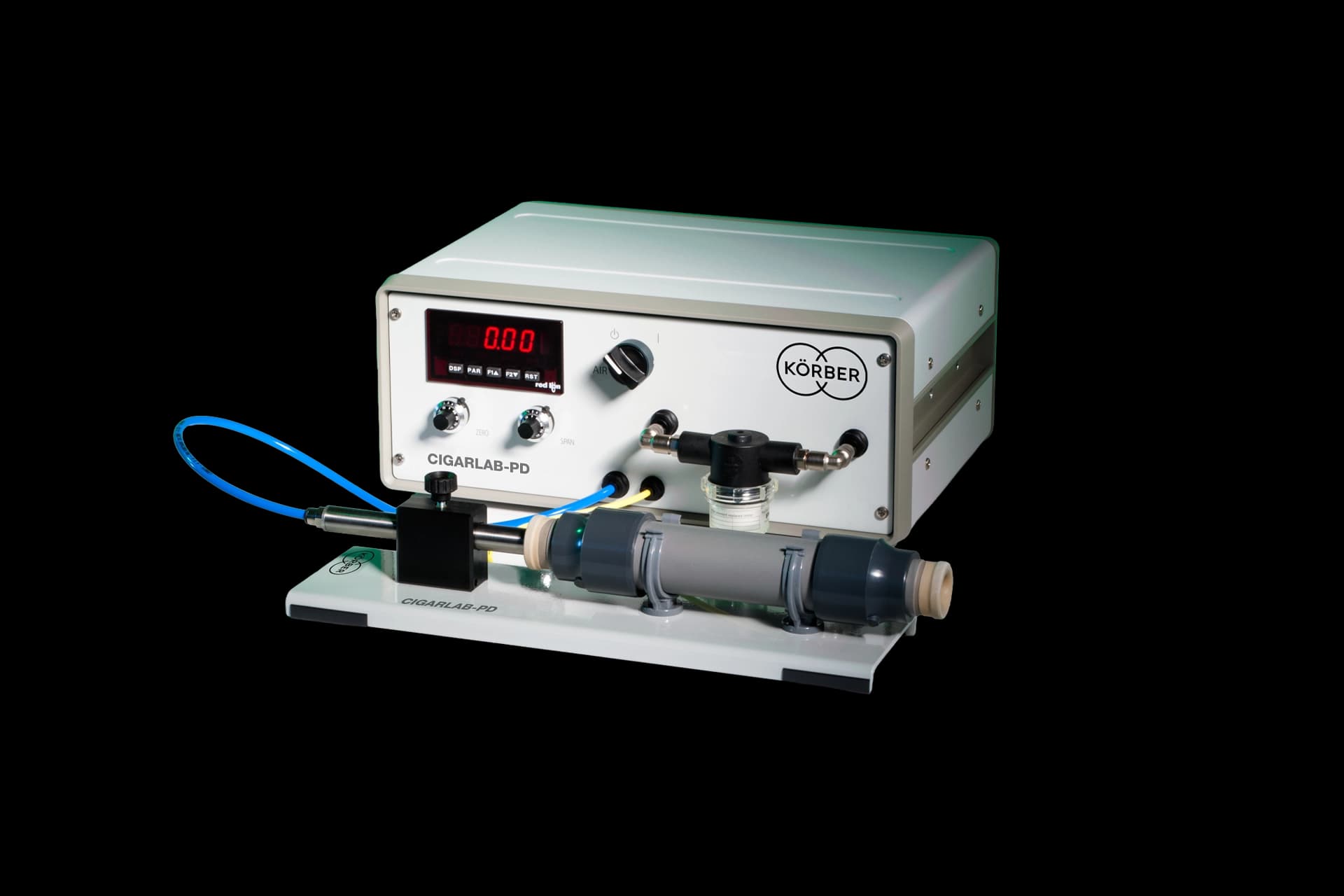 Cigarlab pressure drop tester machine