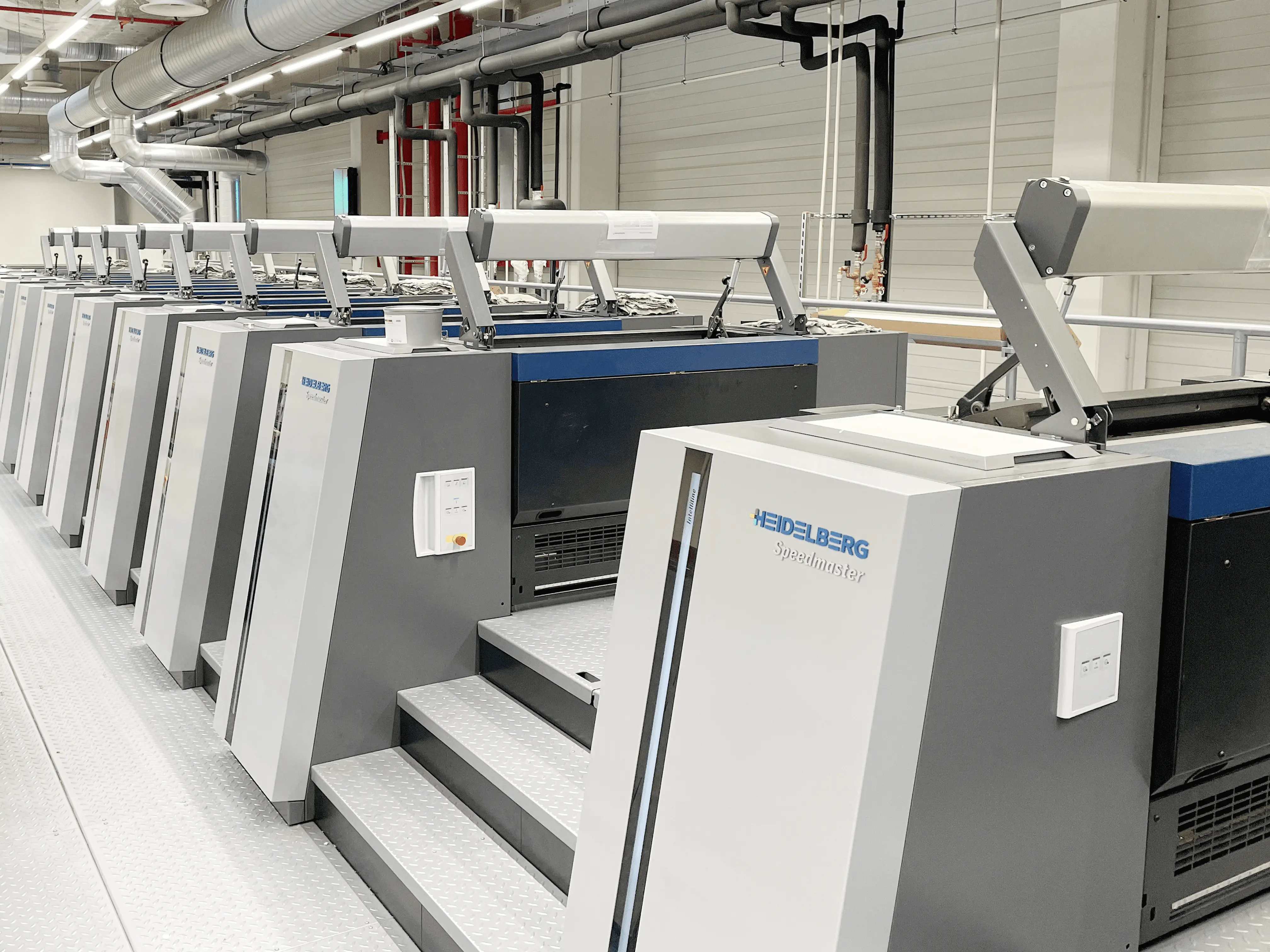 high-performance Heidelberg Speedmaster XL printing presses