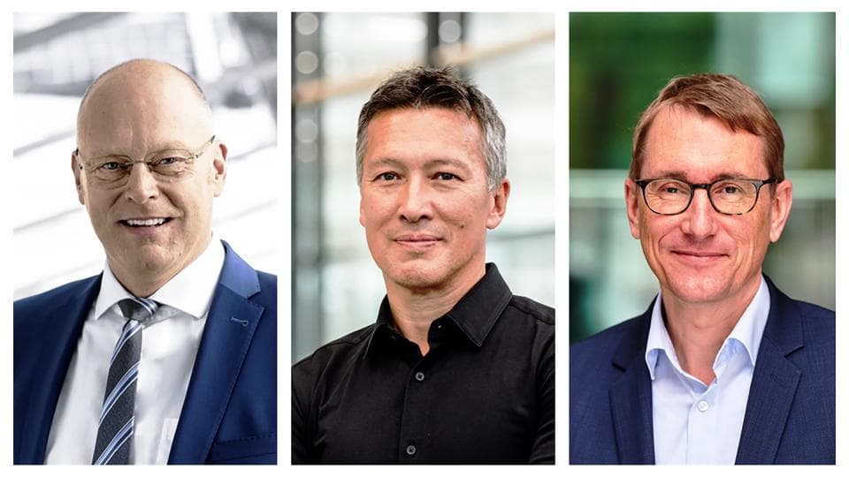 Wurden neu in den Aufsichtsrat der Körber AG berufen (v.l.): Thomas Böck, Dirk Hoke und Dr. Thomas Paulsen.