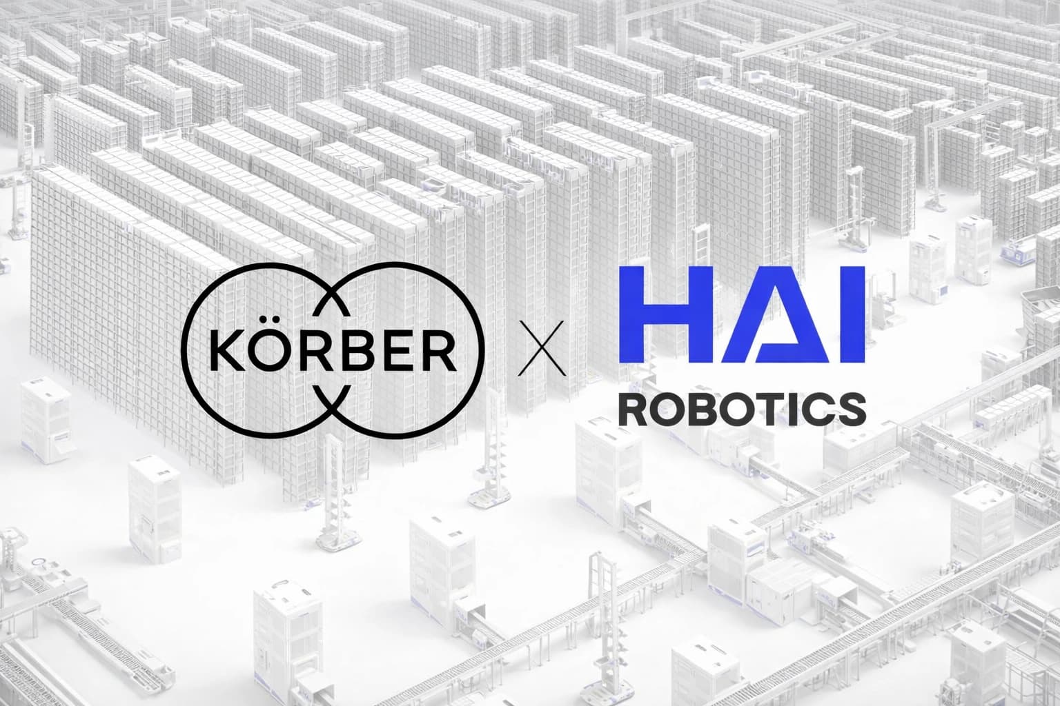 Logos von Körber und Hai Robotics.