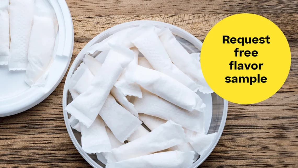 snus pouches flavor samples