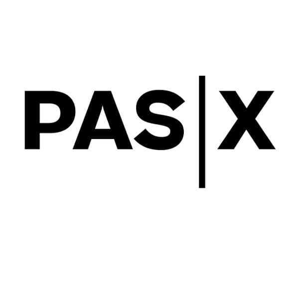 PAS-X logo in black