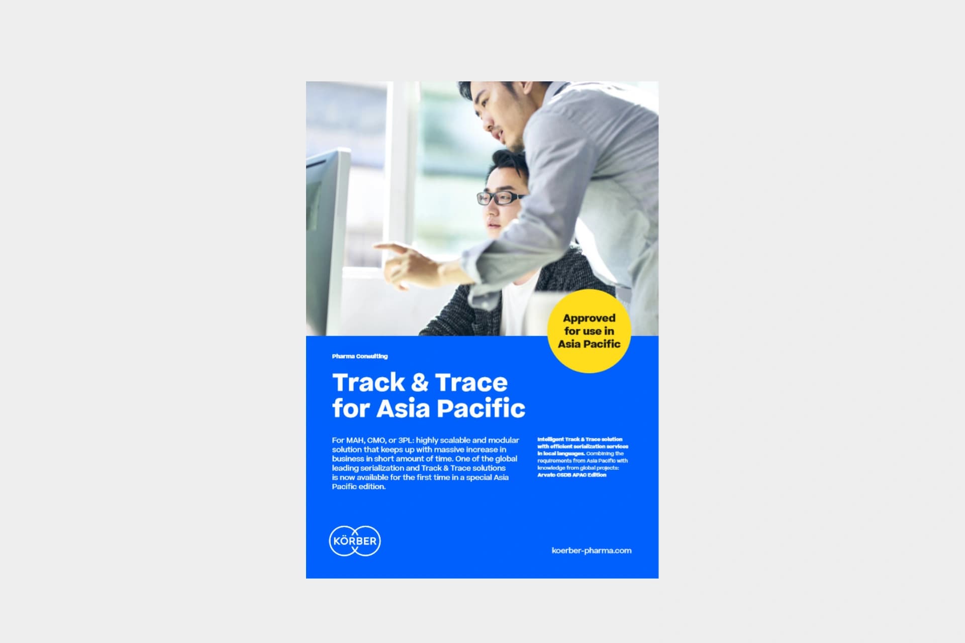 track and trace asia pacific flyer cover