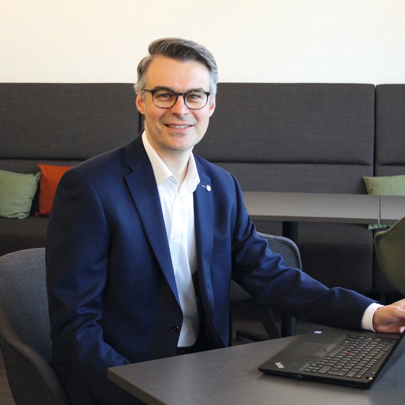 Photograph of Oliver Busch, Principal Product Manager Software, Körber Business Area Pharma