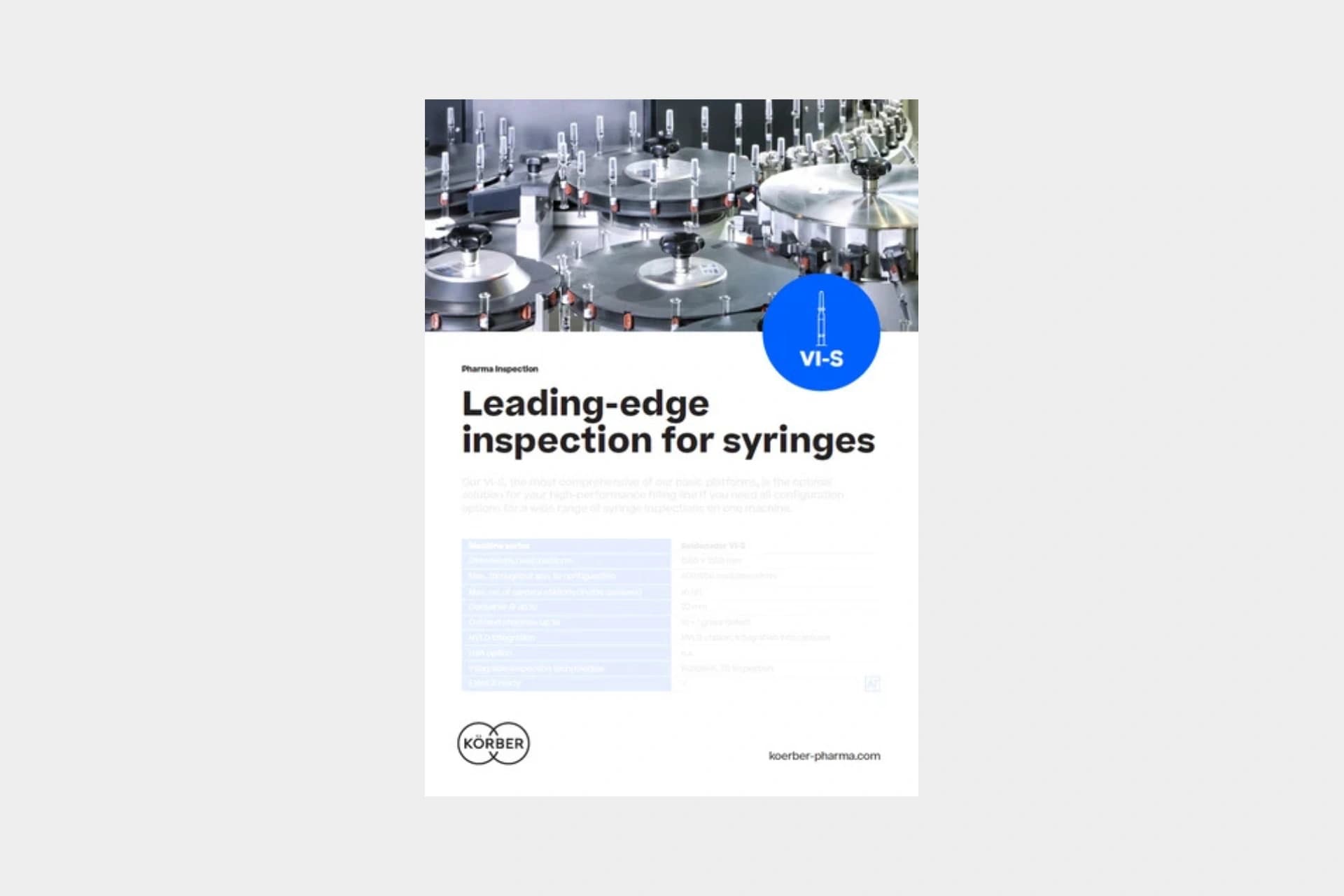 VI-S factsheet cover