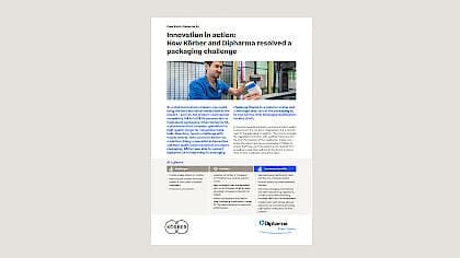 Cover of Dipharma's case study by Körber