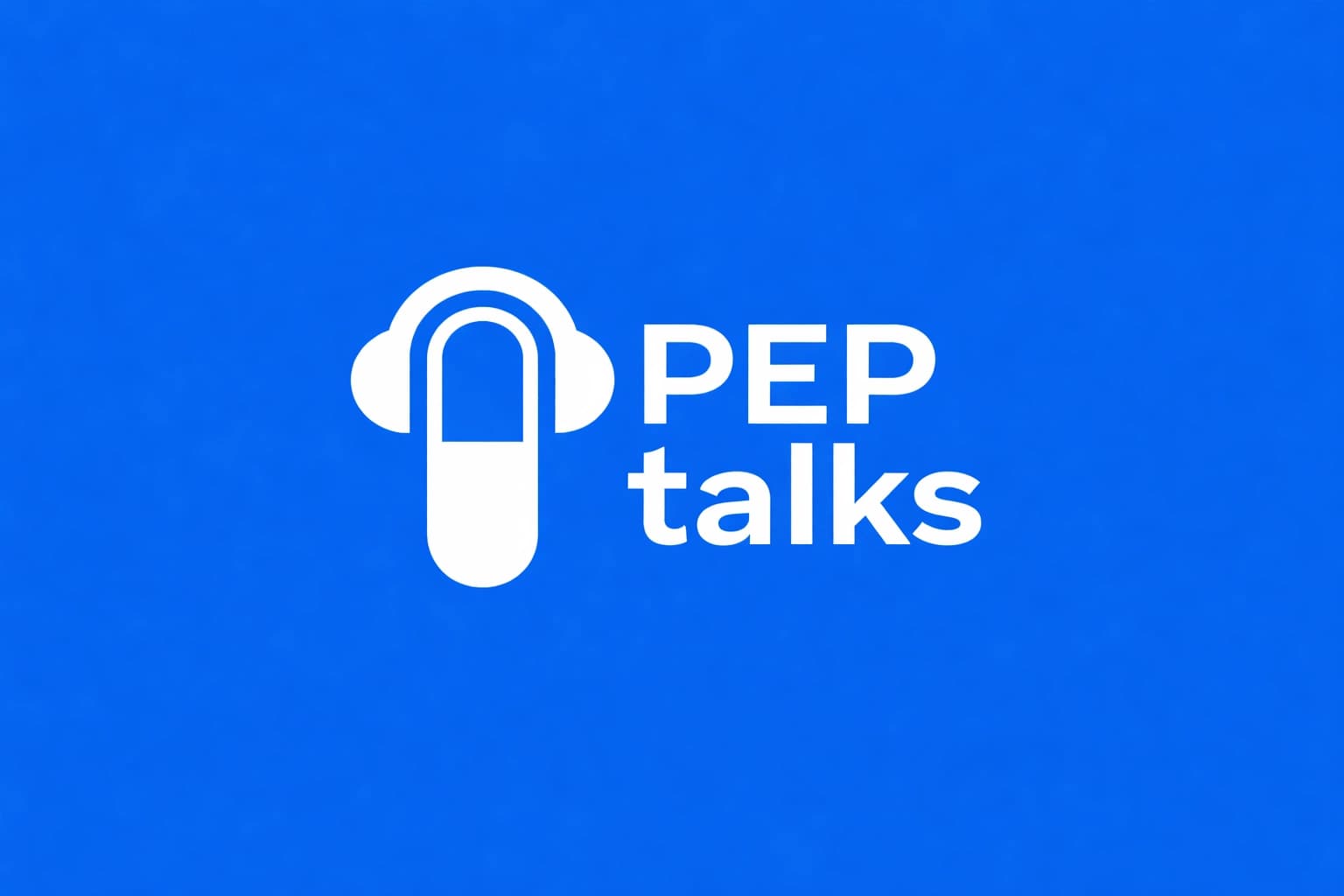PEP talks podcast icon