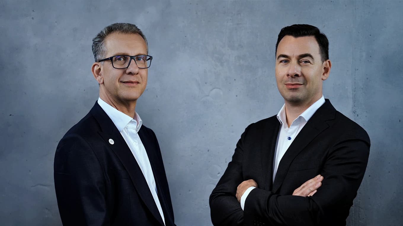 Stefan Münch and Philipp Kläsle standing side by side