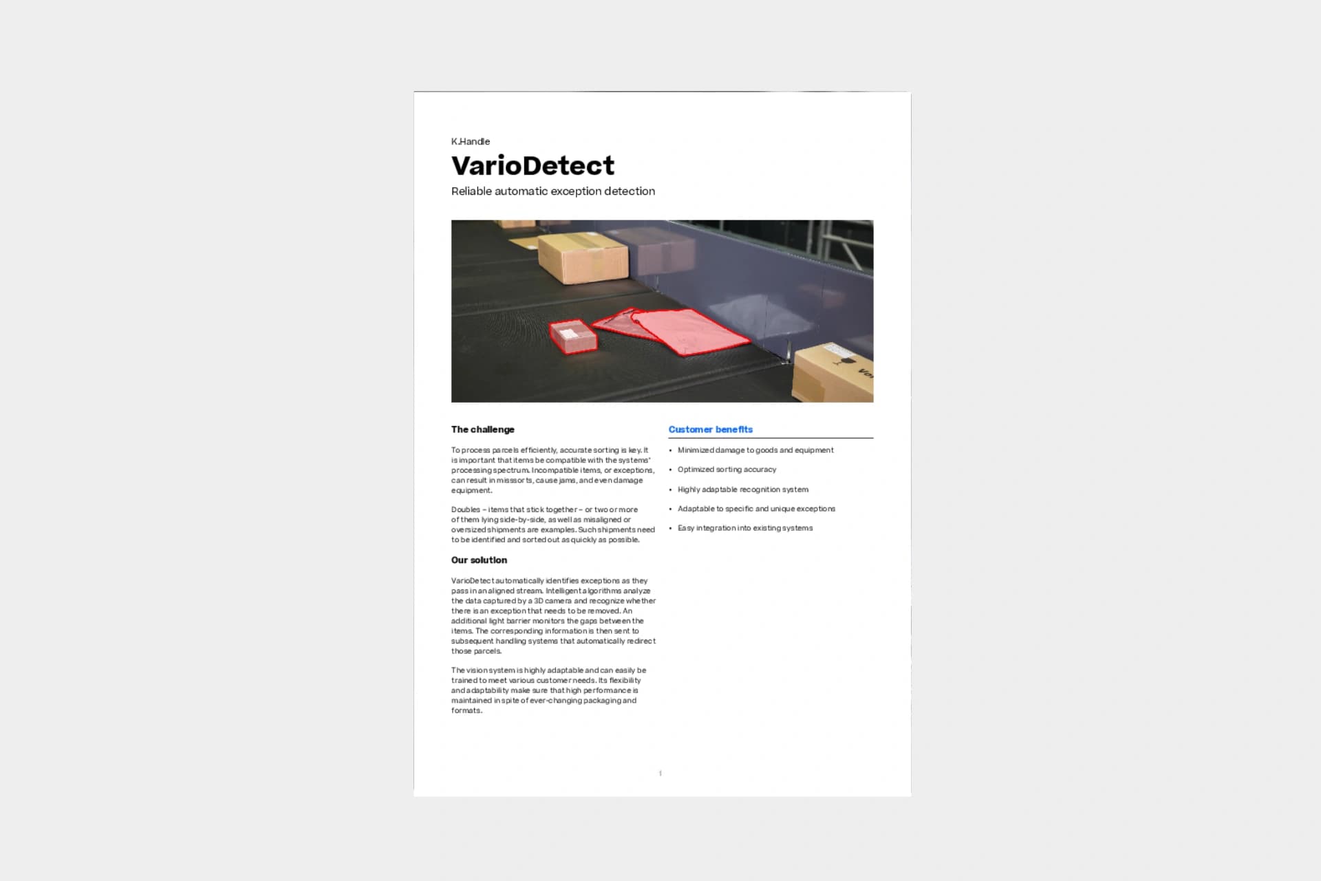 Cover des Datenblatts „VarioDetect“.