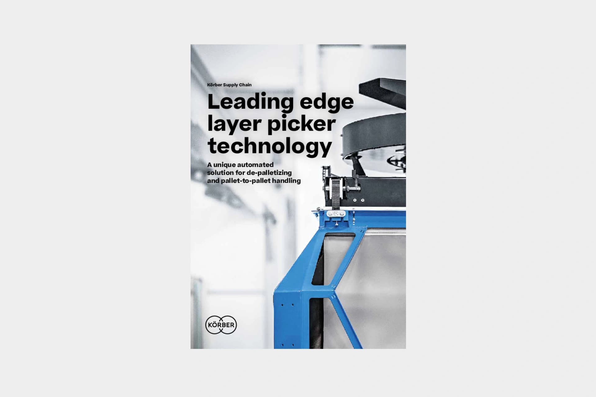 Cover of the whitepaper "Leading edge layer picker technology" about the K.Handle Layer Picker®.