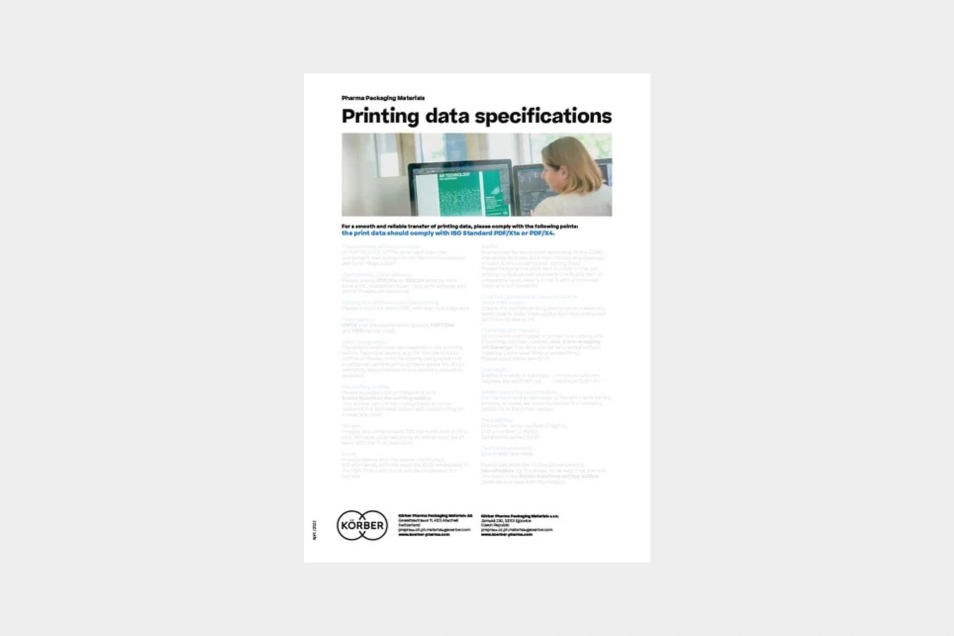 pharma iso standards factsheet cover