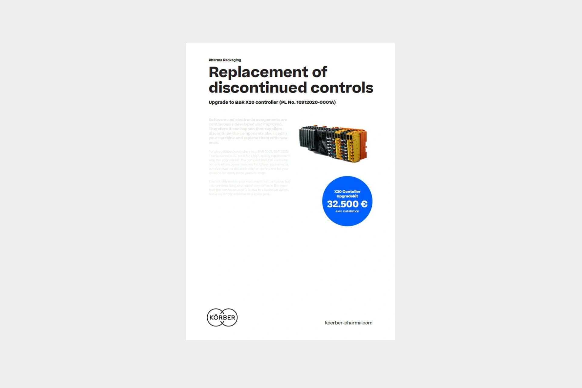 SPS upgrade flyer cover