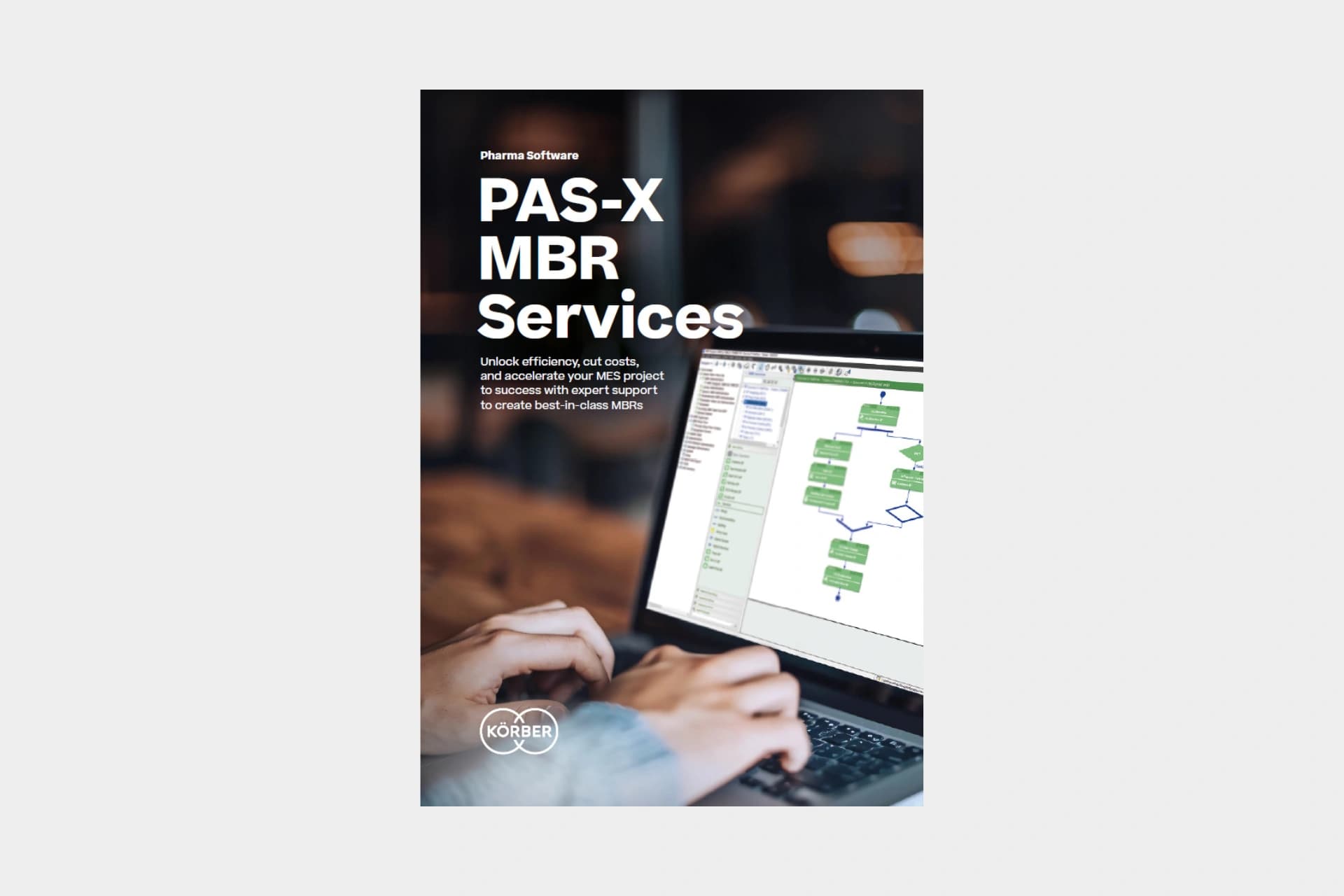 Cover of the brochure "PAS-X MBR Services".