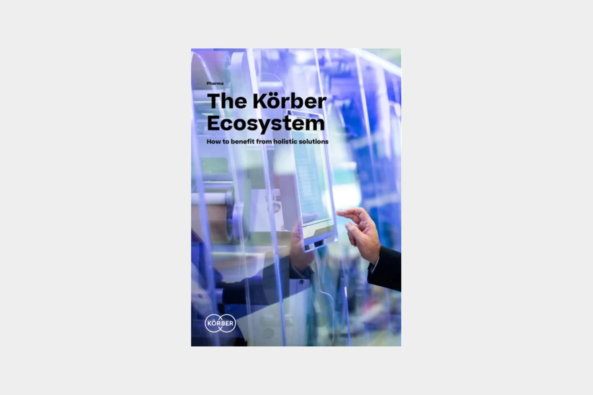 körber ecosystem in pharma brochure cover