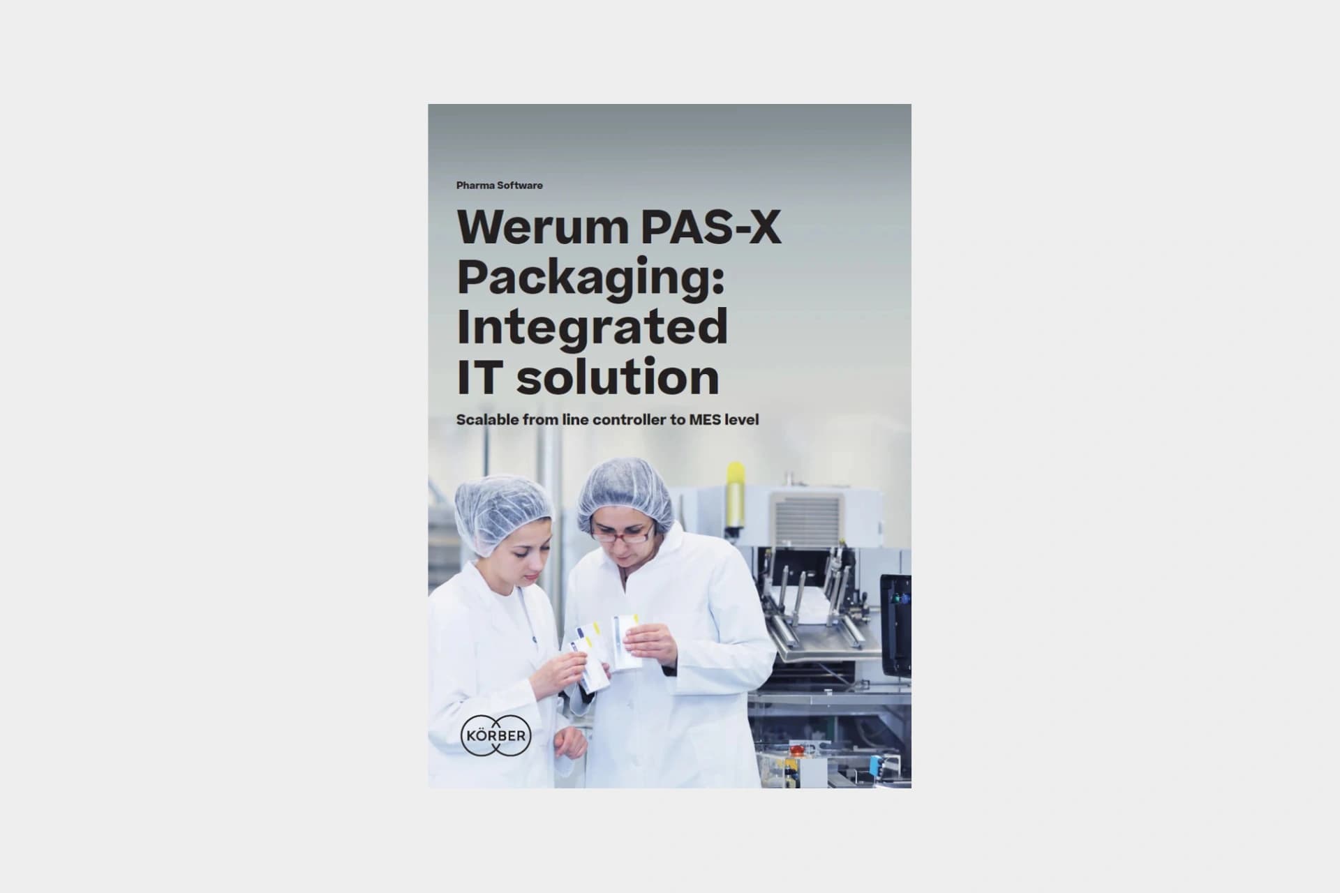 werum pas-x packaging brochure cover
