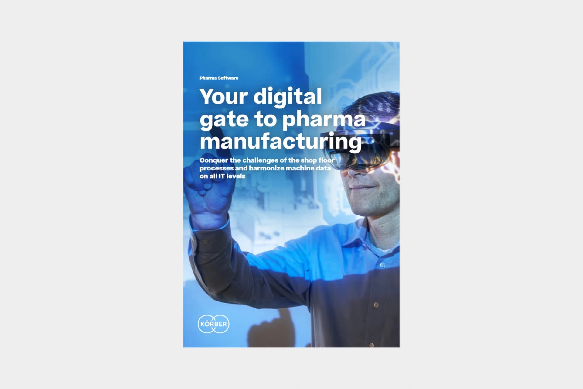 pharma manufactuirn line optimizer brochure cover