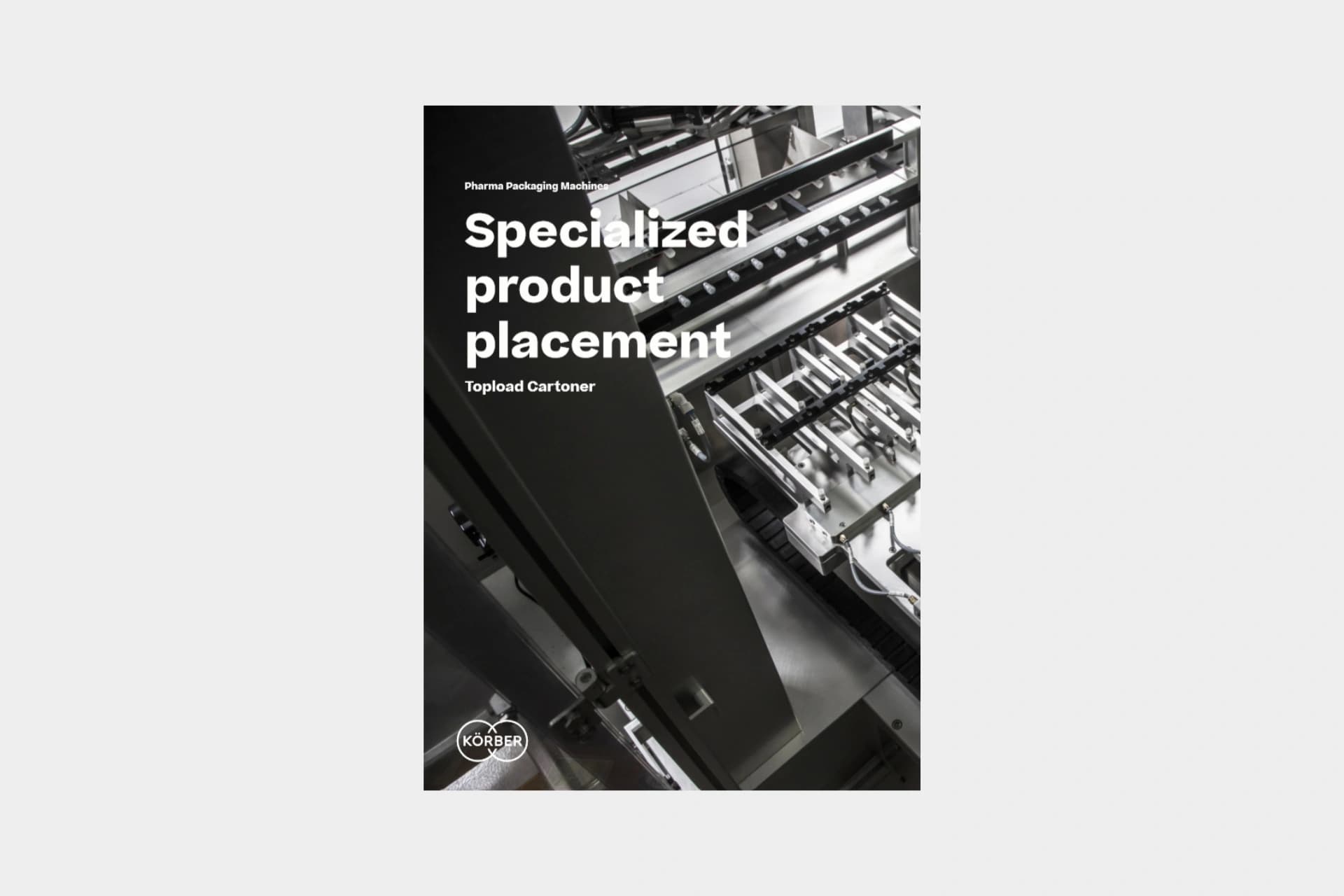 topload cartoner brochure cover