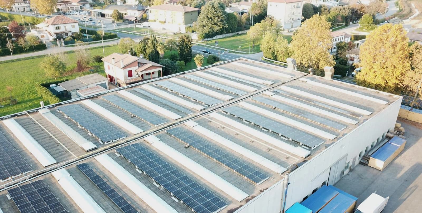 PV system in Treviso Italy