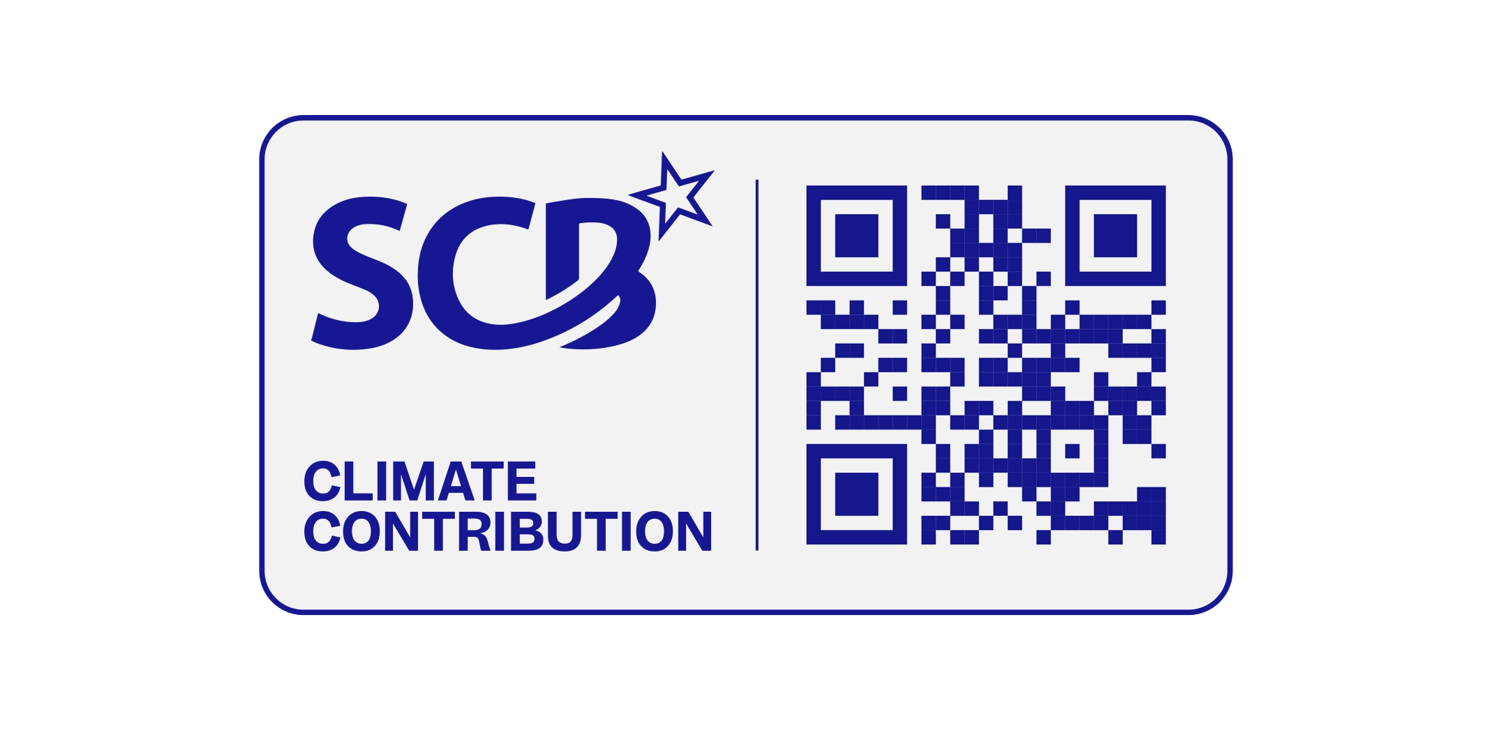 SCB Climate contribution report qr code