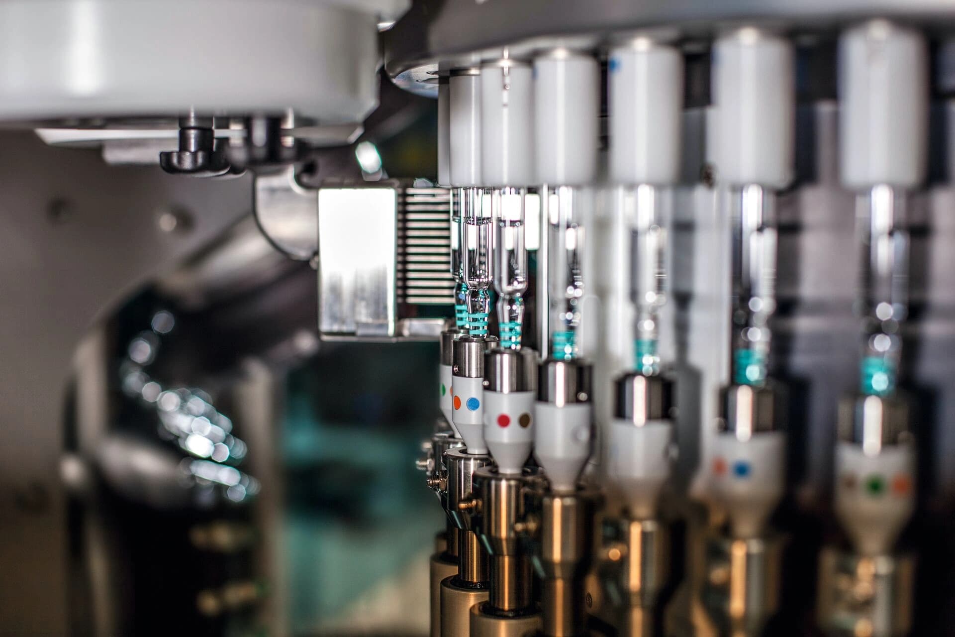 Picture of a Körber inspection machine.