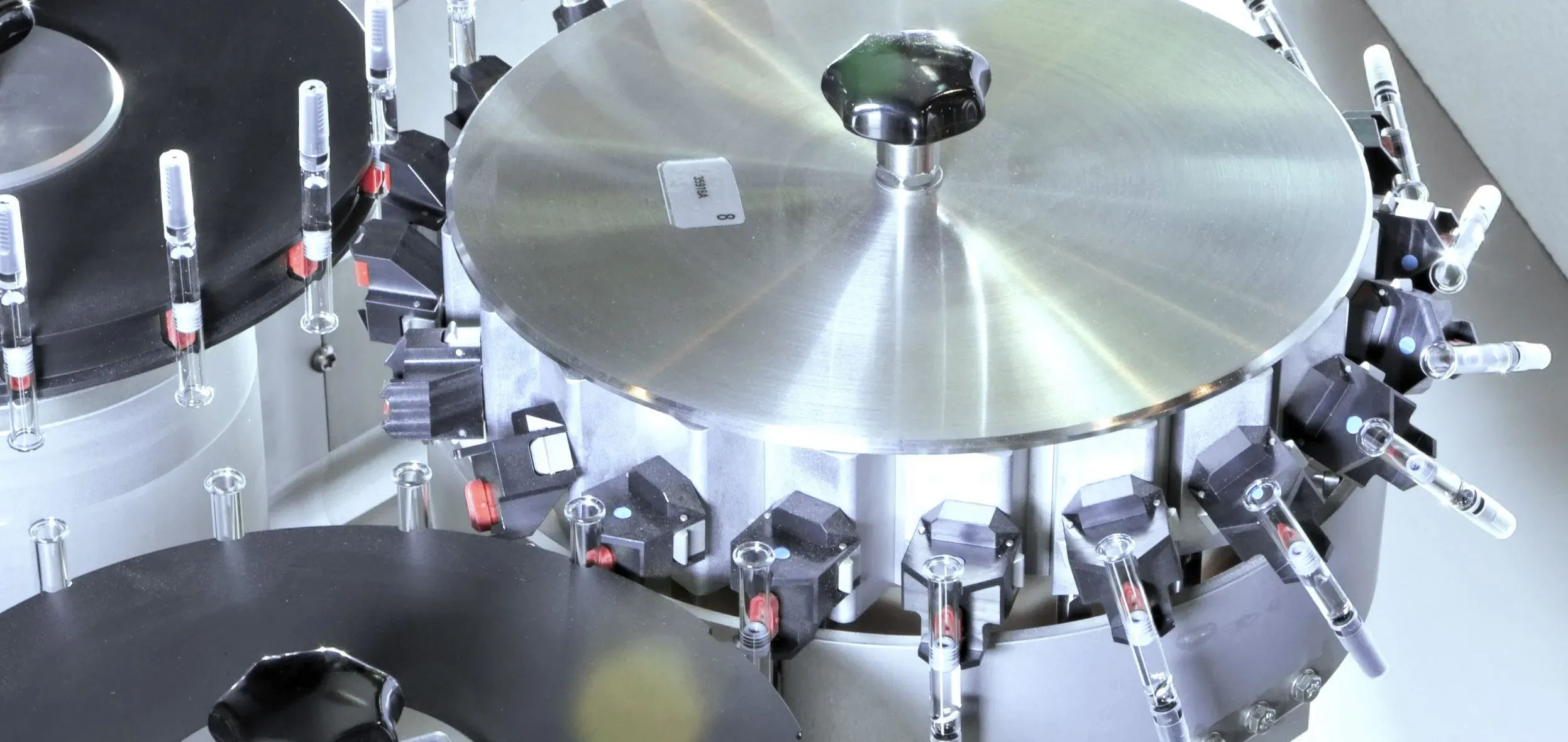 MS-S syringe inspection platform.