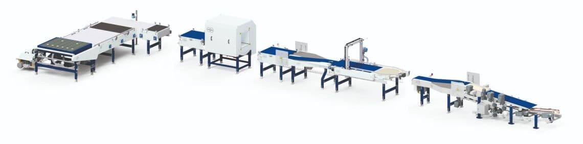 pallet to tray 3d ILLUSTRATION overview