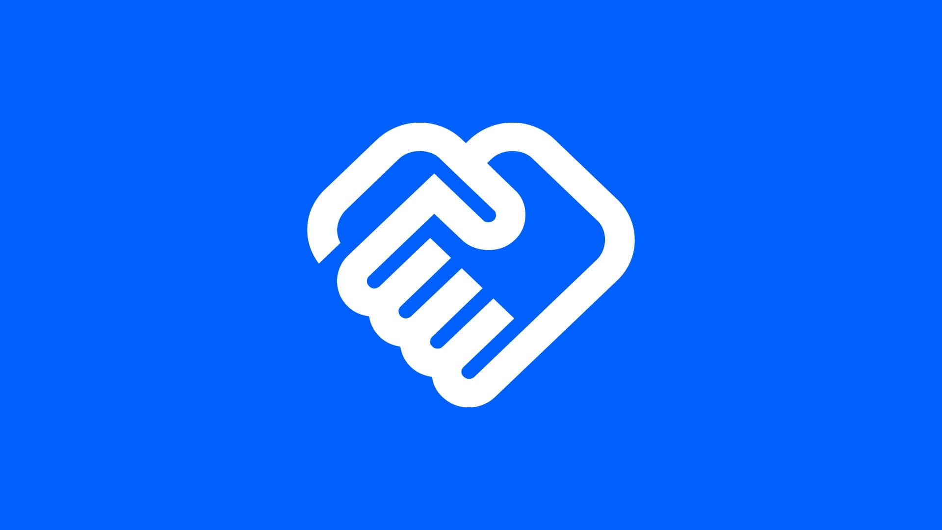 hands shaking icon