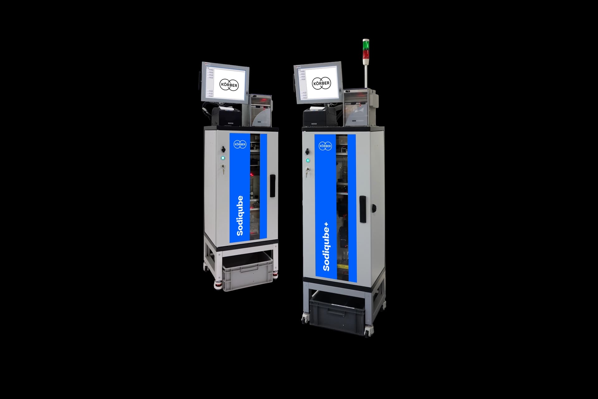 Automatische Sodiqube-Teststation