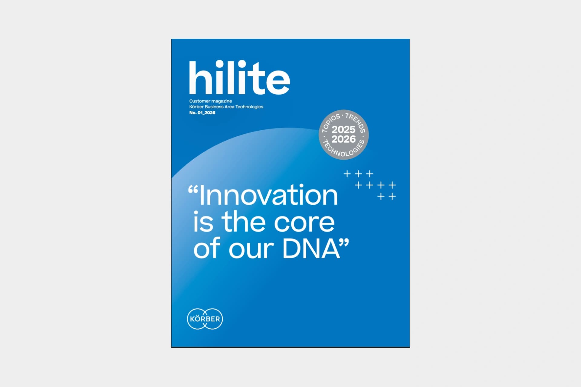 Titelbild von hilite 2026 mit LIFE 2035.