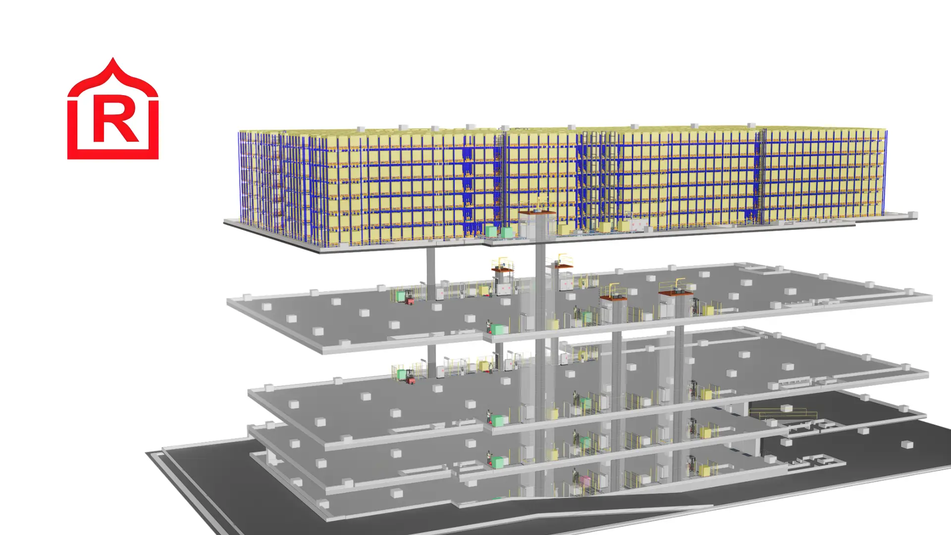 Layout of the new Radha Exports warehouse in Singapore.