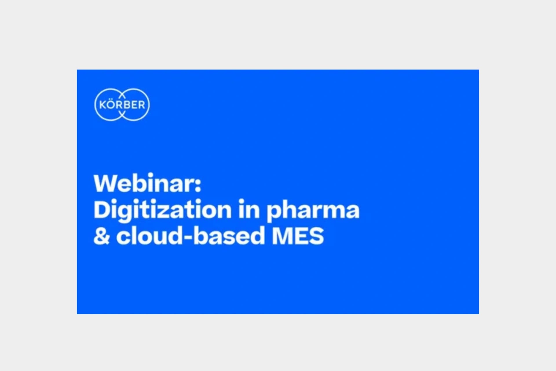 digitization in pharma webinar cover