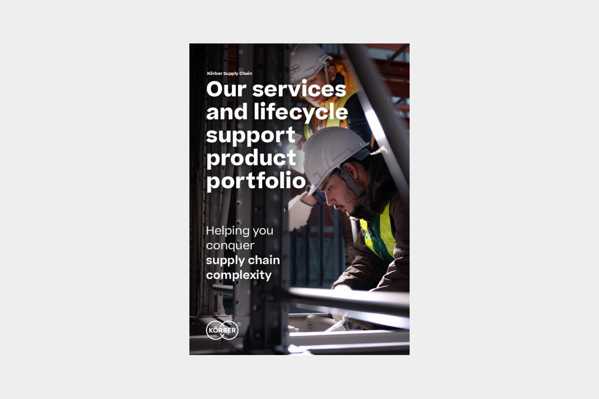 Cover des Whitepapers „Unser Produktportfolio für Services und Lifecycle Support“.