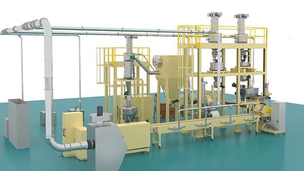 Illustration of a HAUNI machine.