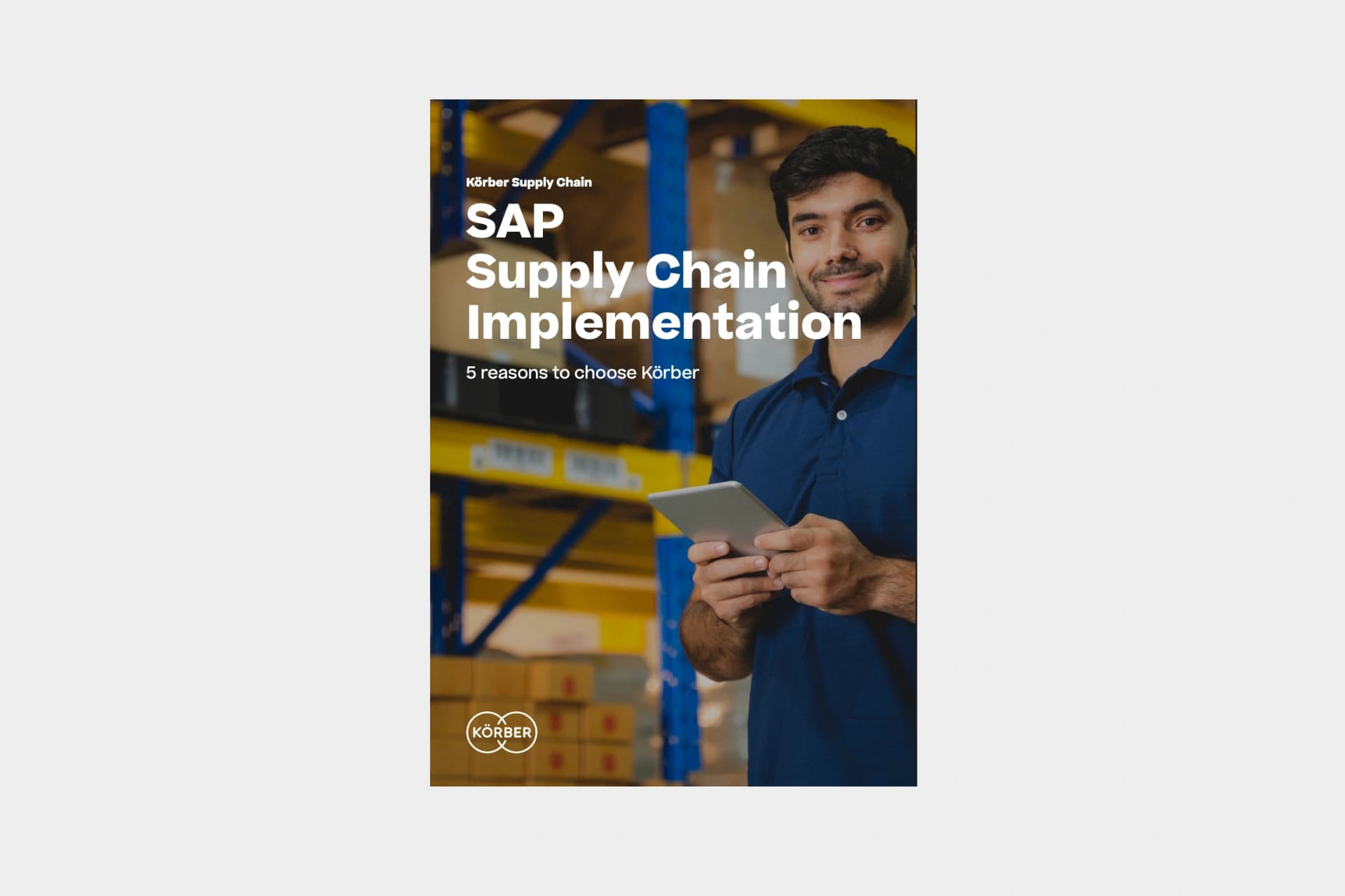 Cover of the datasheet "SAP Supply Chain Implementation".