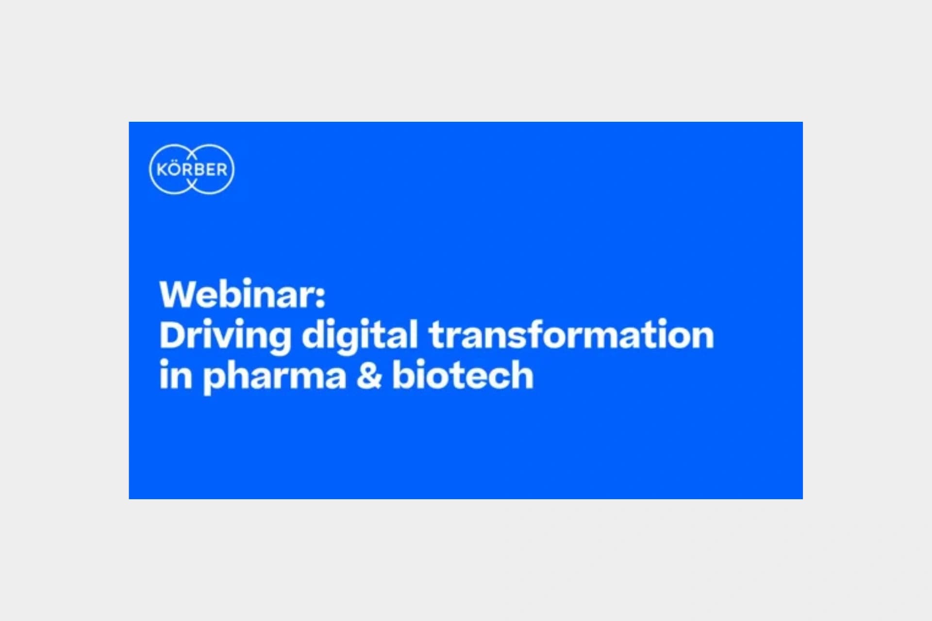 pharma digital transformation webinar cover