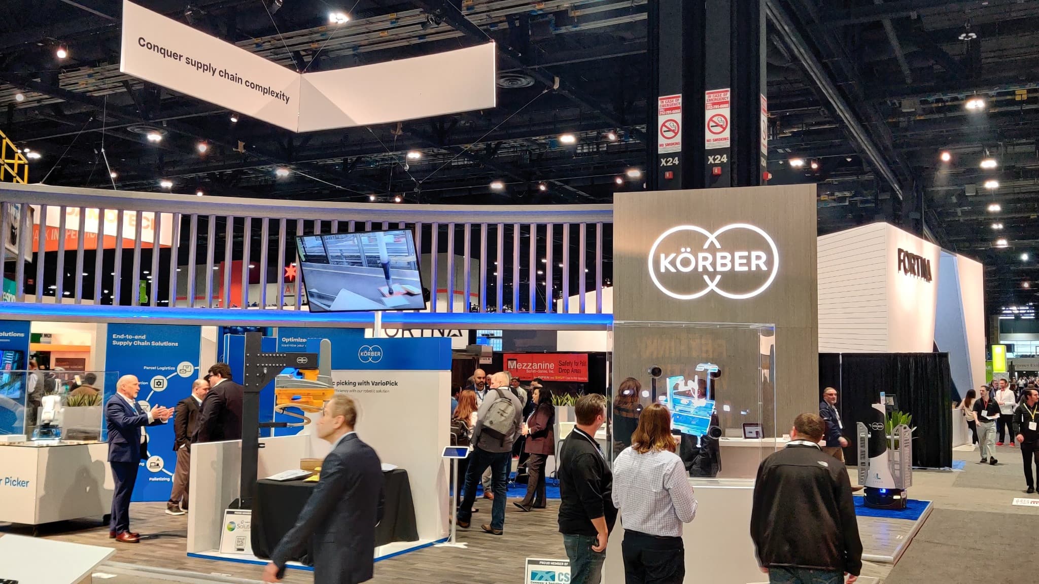 Körber booth at ProMat 2025