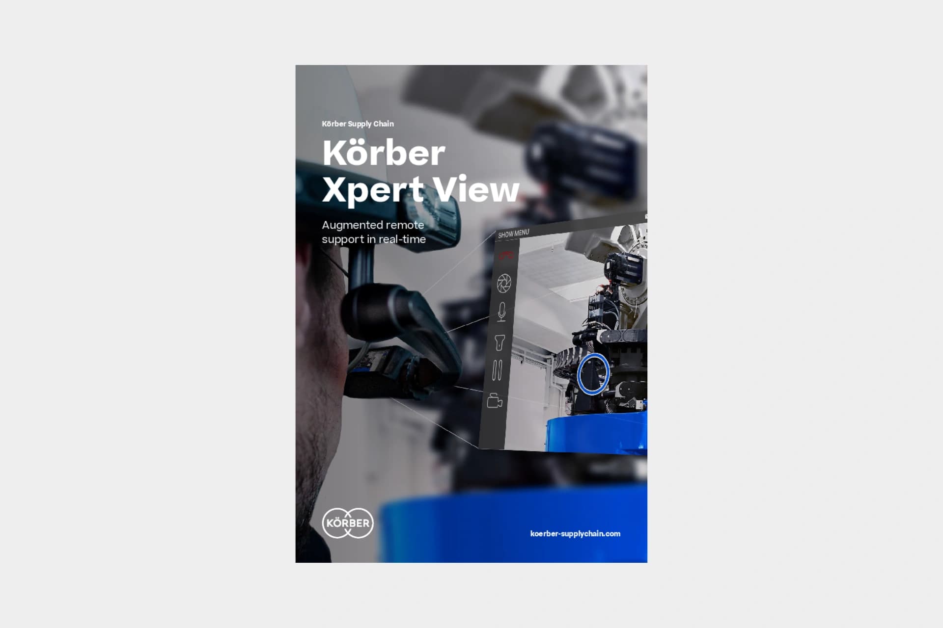 Cover des Faktenblatts „Körber Xpert View“.