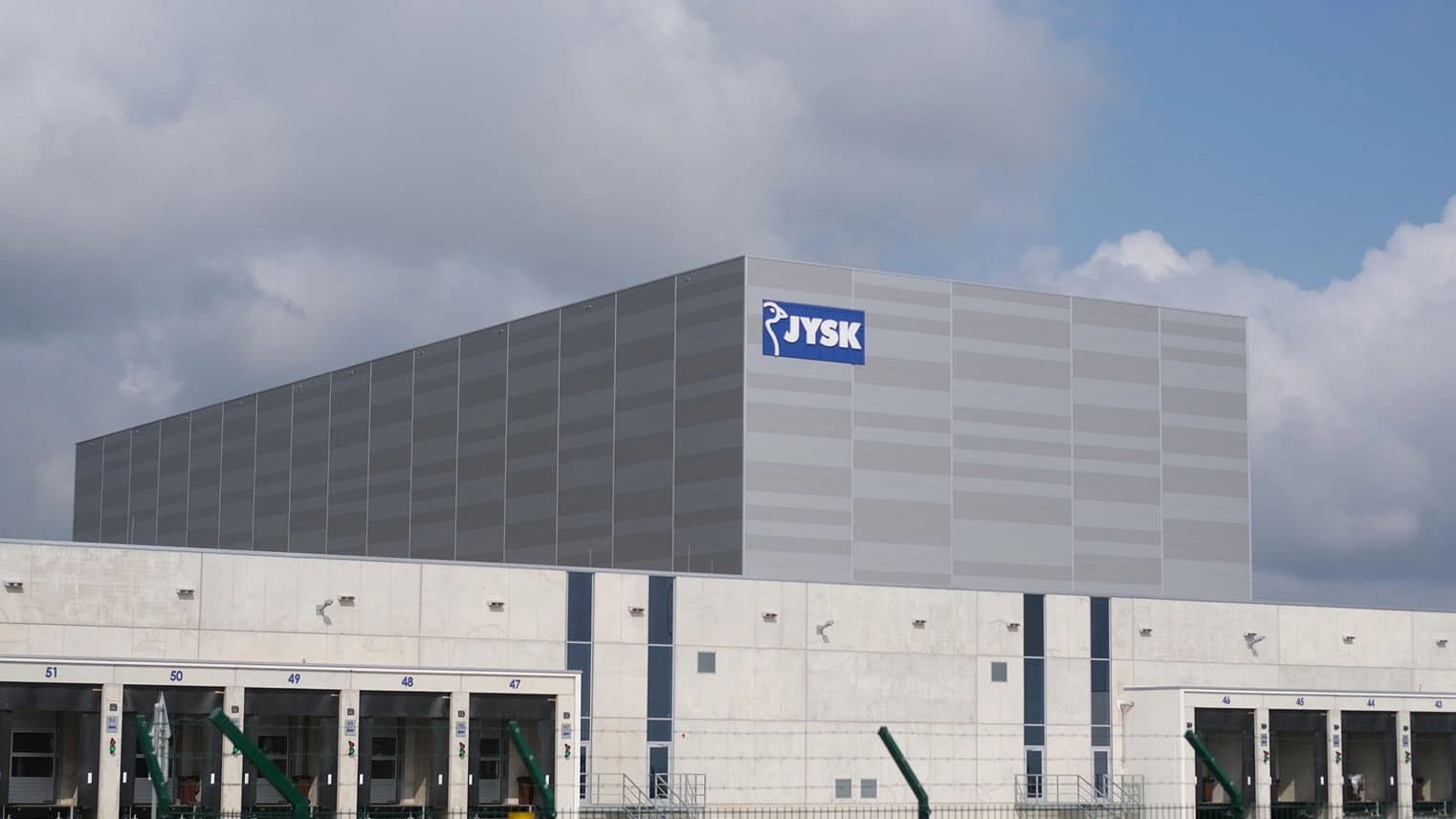 Bild von JYSK-Distributionszentrum Bozhurishte (DCB) in Bulgarien.